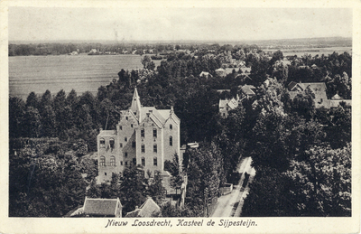 13482 Overzicht van het kasteel Sypestein (Nieuw-Loosdrechtsedijk 146-150) te Nieuw-Loosdrecht (gemeente Loosdrecht) ...